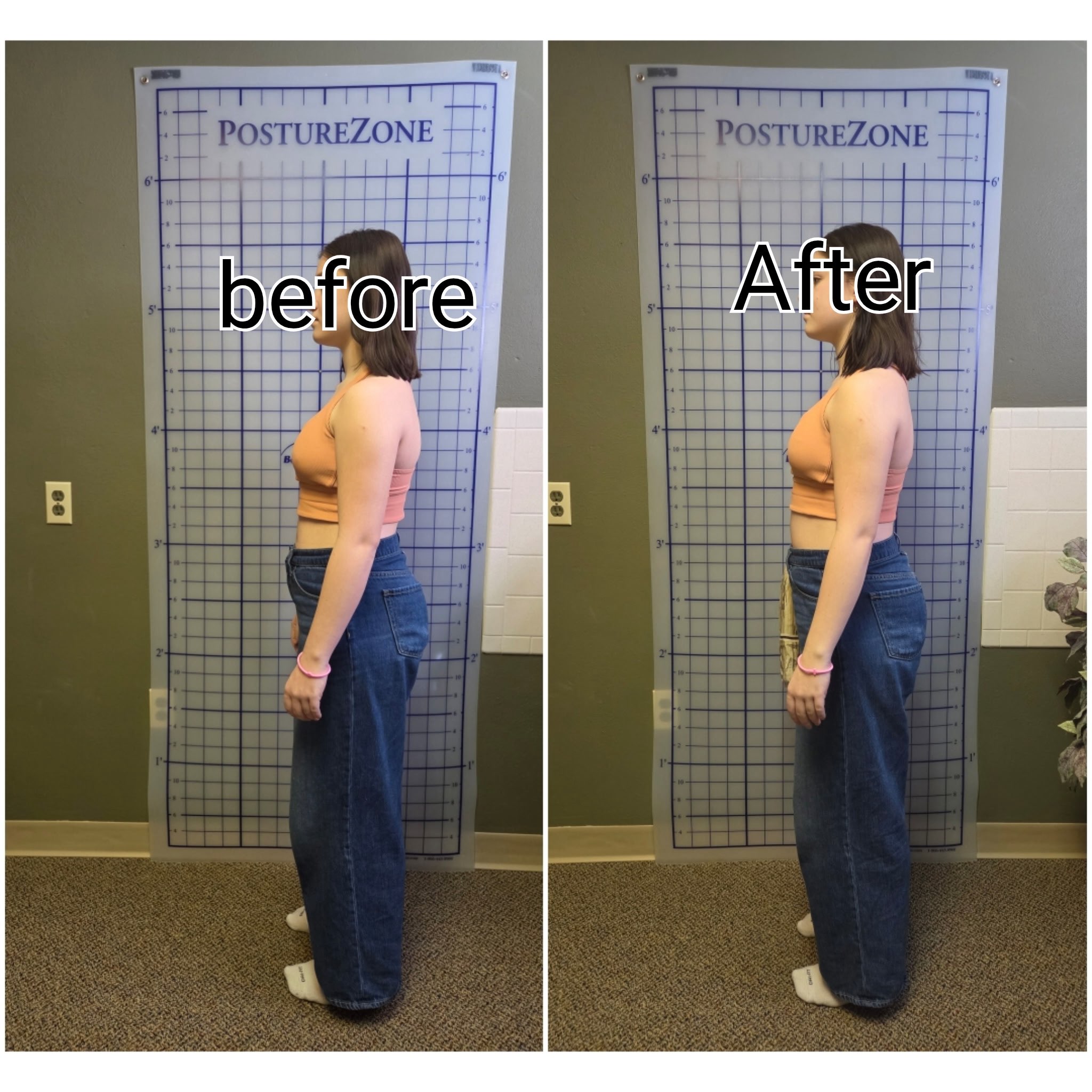 Client result from advanced body work